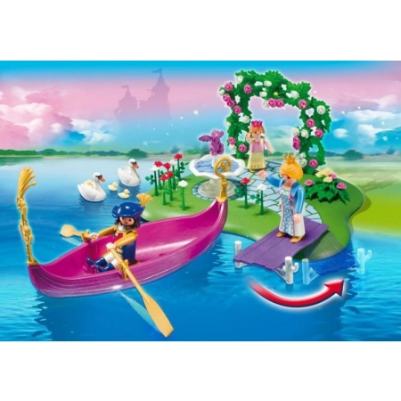 Klocki Playmobil 5456 Wyspa Królewny i Gondola 4+